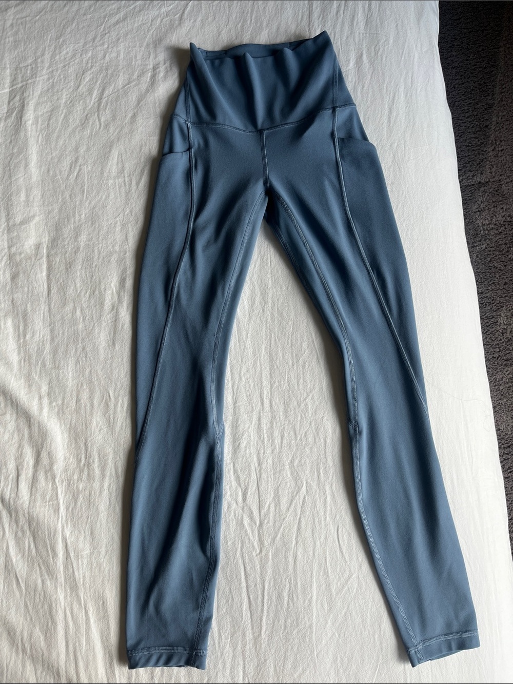Lululemon Align 25” High-Rise Slate Blue Active Leggings